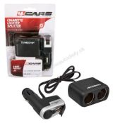 Rozdvojka zapaľovača s USB prípojkou, 12V/24V NOVÉ